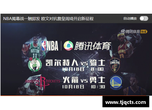 NBA新赛季开启时间及重要赛程一览